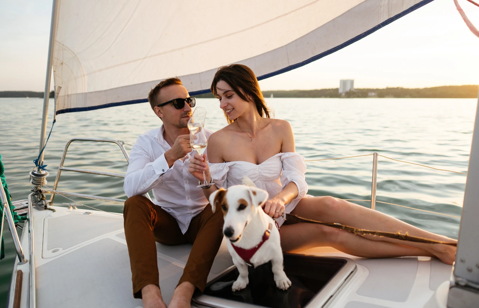 Фотосессия на яхте в Минске