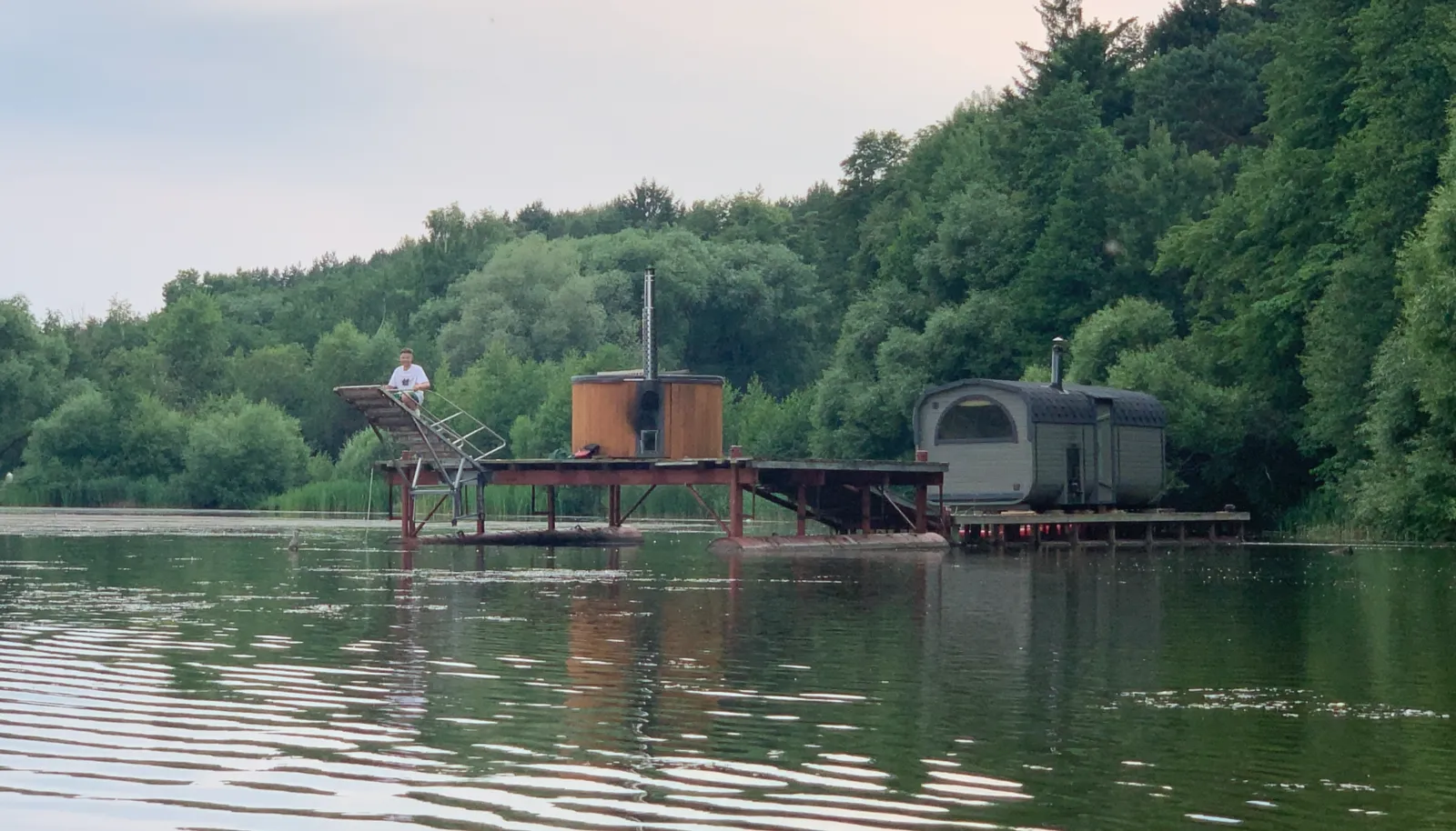 Аренда бани с купелью в Минске